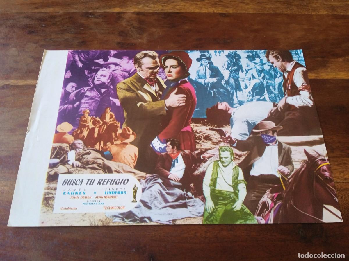 Cine: Busca tu refugio - James Cagney, Viveca Lindfors, John Derek - Guia original Paramount 1965