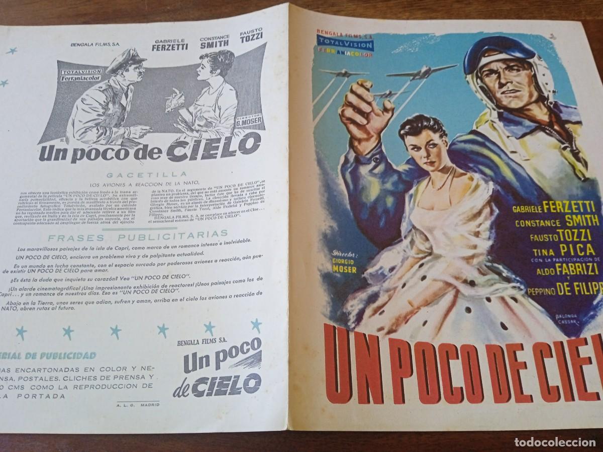Cine: Un poco de cielo - Gabriele Ferzetti, Aldo Fabrizi, Constance Smith - Guia original Bengala Films
