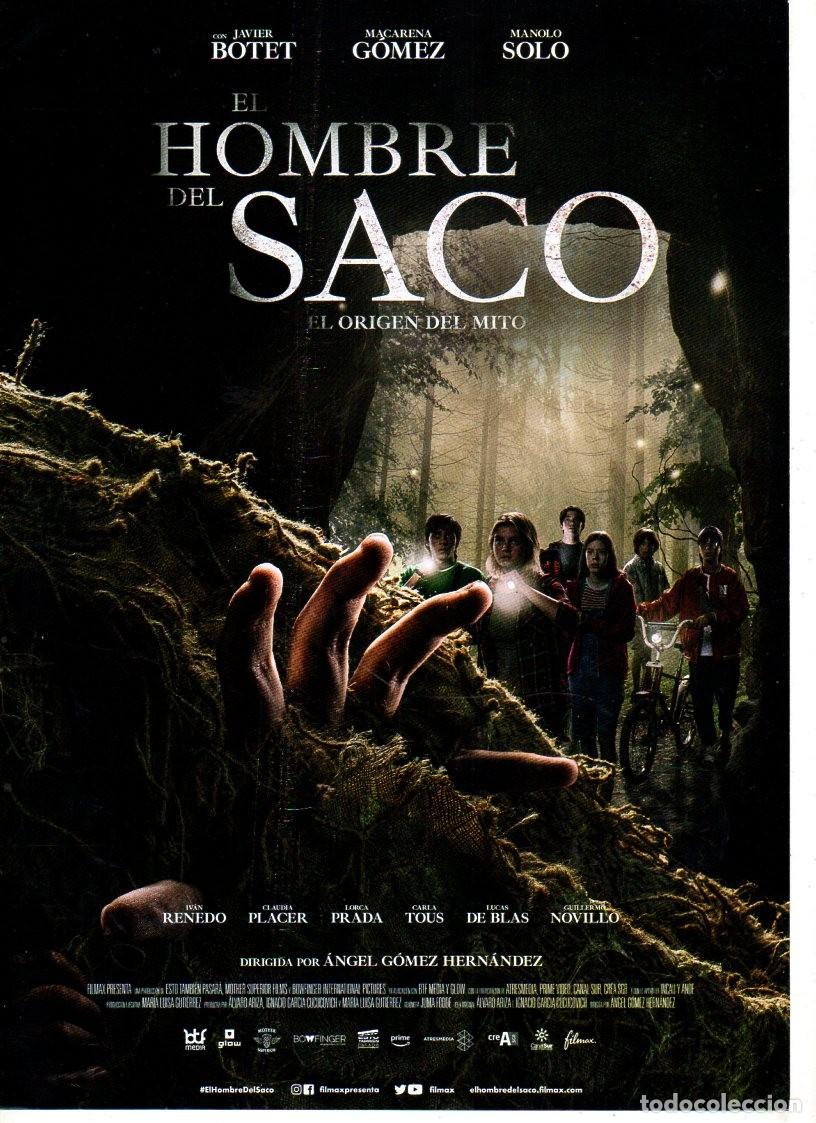Cine: EL HOMBRE DEL SACO: JAVIER BOTET: ES UNA GU&Iacute;A NO ES UN DVD