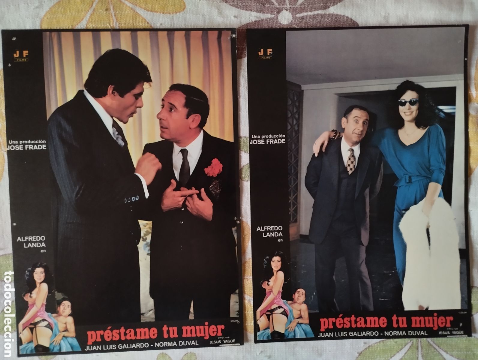 Cine: 12 FOTOCROMOS - PRESTAME a TU MUJER - SET COMPLETO - ALFREDO LANDA NORMA DUVAL