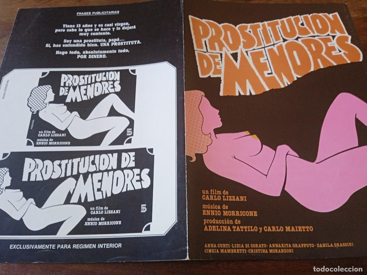 Cine: Prostituci&oacute;n de menores - Cinzia Mambretti, Cristina Moranzoni - Gu&iacute;a original 5 Films 1976