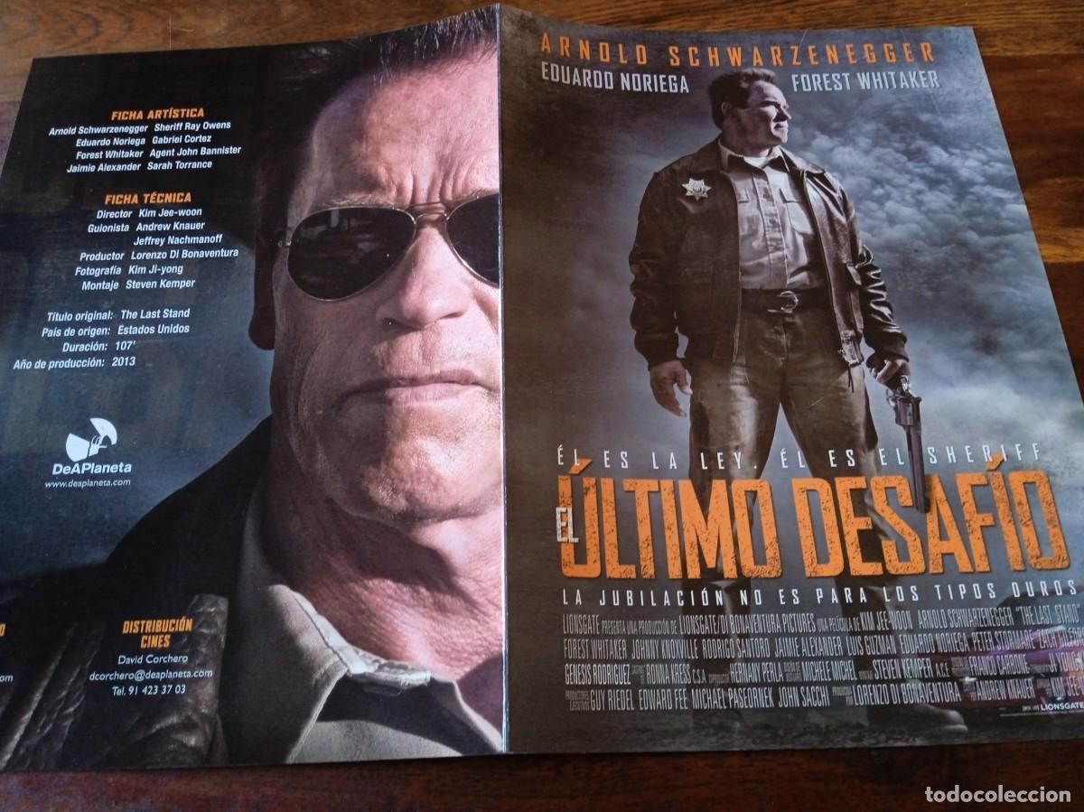 Cine: El ultimo desafio - Arnold Schwarzenegger, Eduardo Noriega - Guia original DeaPlaneta 2013