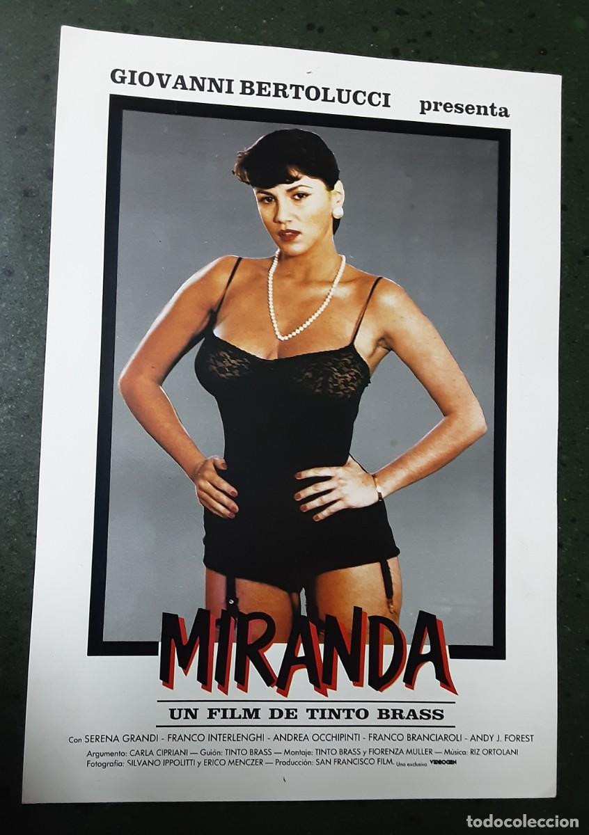 Cine: MIRANDA, SERENA GRANDI, FRANCO INTERLENGHI.