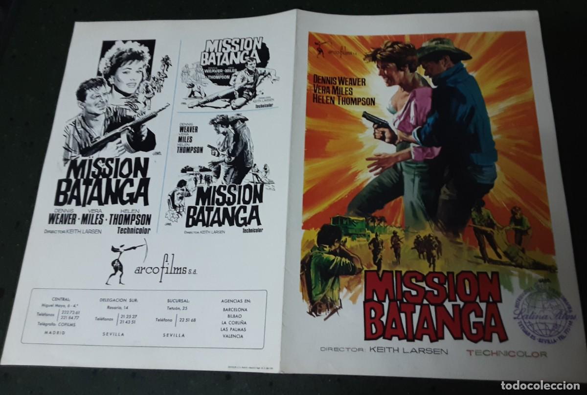 Cine: MISSION BATANGA, DENNIS WEAVER, VERA MILES, HELEN THOMPSON.