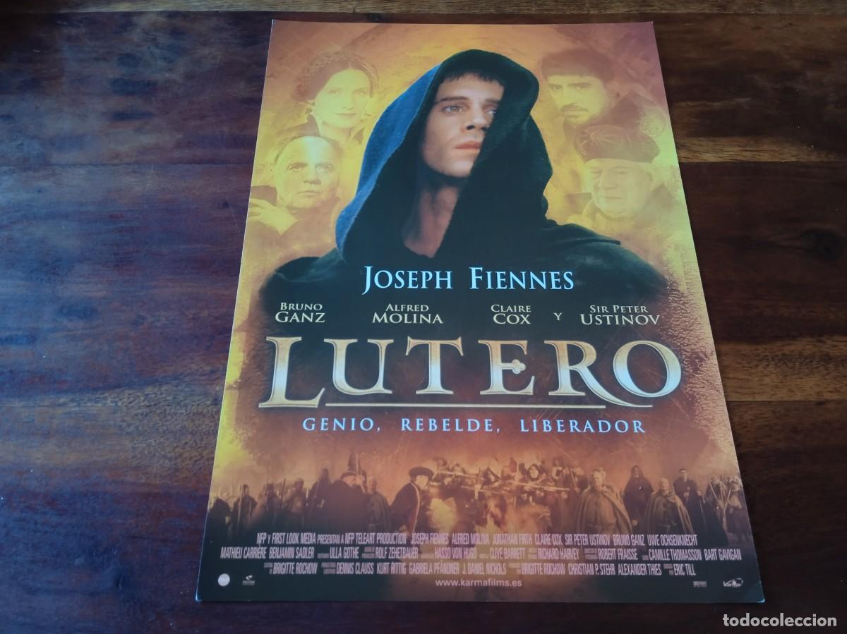 Cine: Lutero - Joseph Fiennes, Bruno Ganz, Peter Ustinov, Claire Cox - Guia original Karma Films 2003