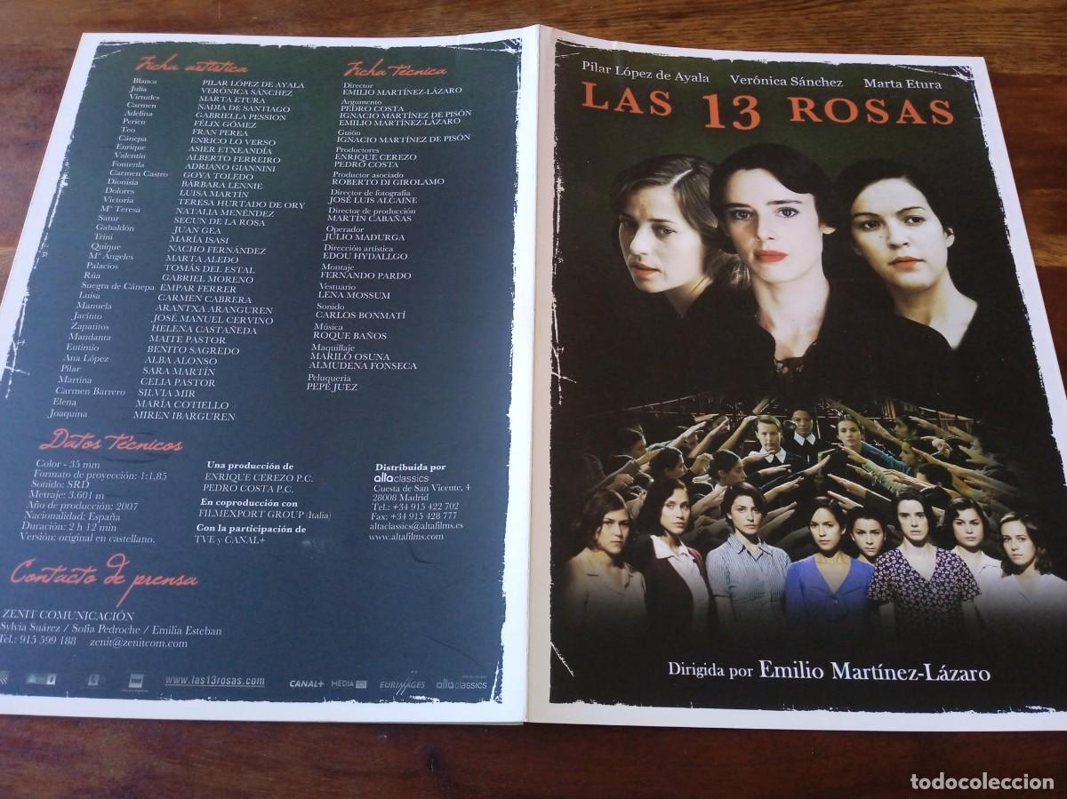 Cine: Las 13 rosas - Veronica Sanchez, Marta Etura, Pilar Lopez de Ayala - Guia original Alta Films 2007