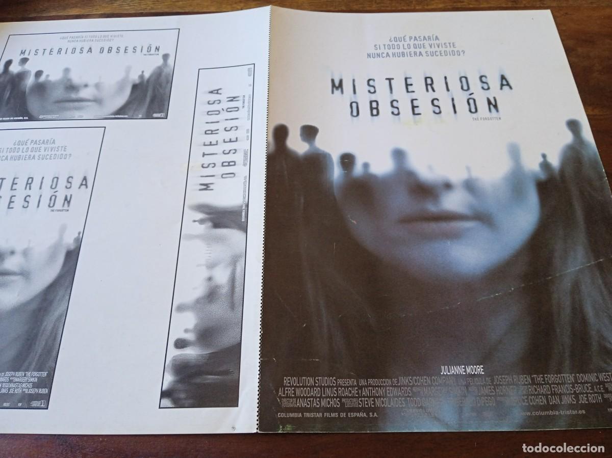 Cine: Misteriosa obsesion - Julianne Moore, Gary Sinise, Anthony Edwards - Guia original Columbia 2004