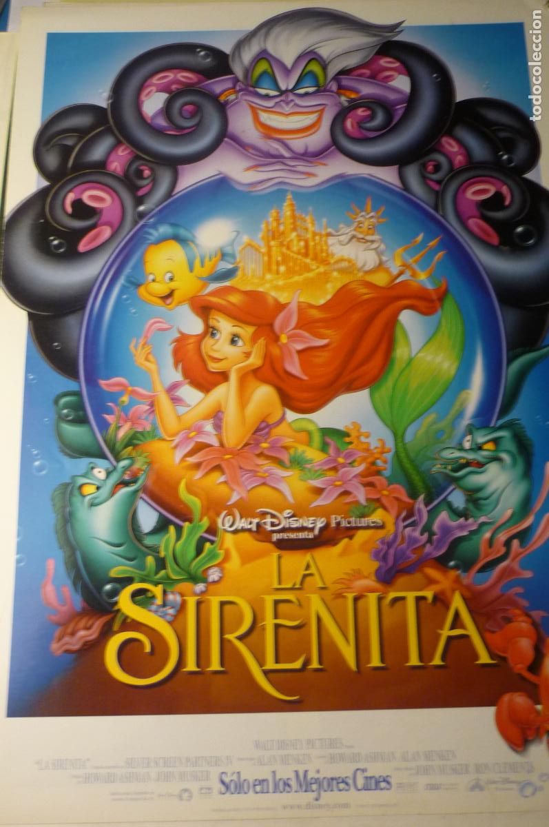 Cine: guia doble la sirenita disney