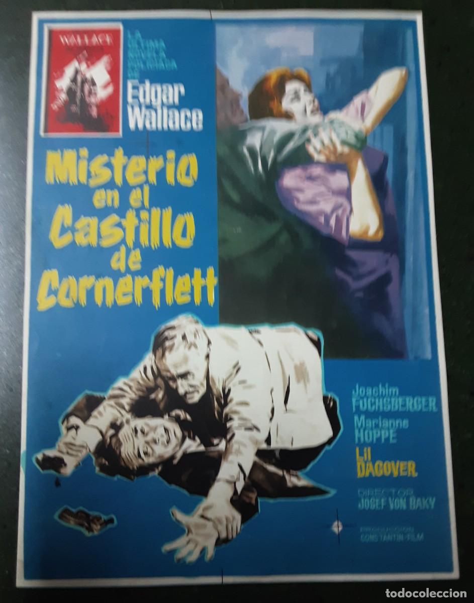 Cine: MISTERIO EN EL CASTILLO DE CORNERFLETT, JOACHIM FUCHSBERGER, MARIANNE HOPPE, LIL DAGOVER.