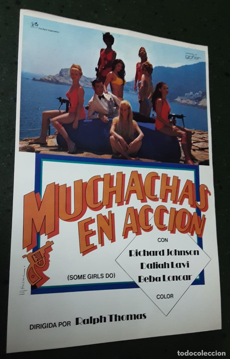 Cine: MUCHACHAS EN ACCI&Oacute;N, RICHARD JOHNSON, DALIAH LAVI, BEBA LONCAR.