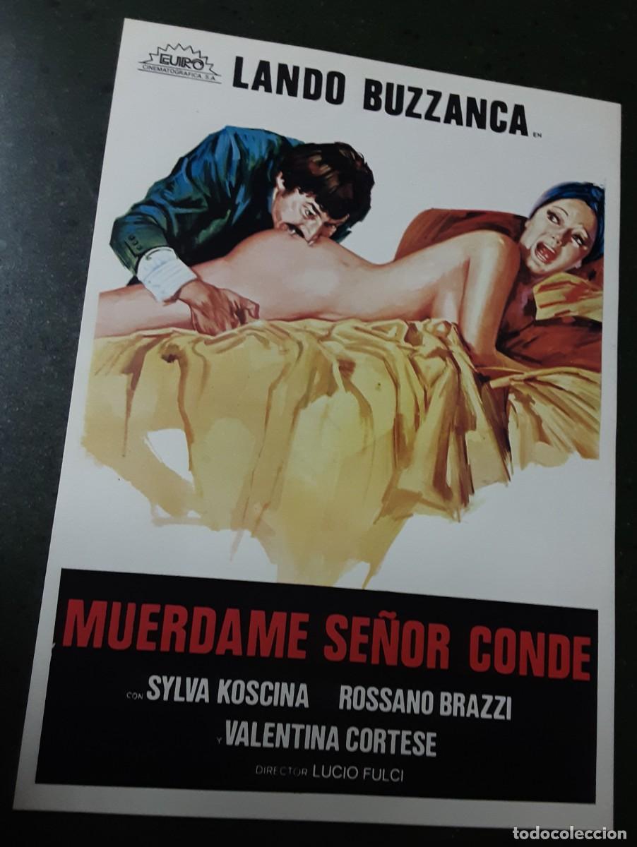 Cine: MUERDAME SE&Ntilde;OR CONDE, LANDRO BUZZANCA, SYLVA KOSCINA, ROSSANO BRAZZI, VALENTINA CORTESE.