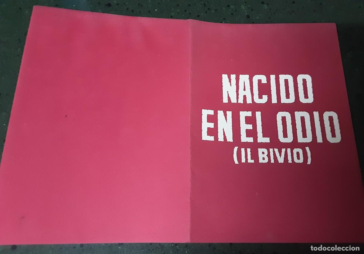 Cine: NACIDO EN EL ODIO, RAF VALLONE, CHARLES VANEL, CLAUDINE DUPUIS.
