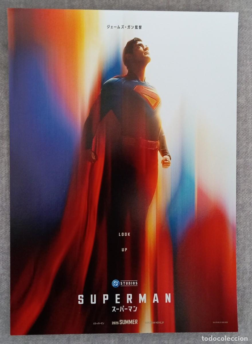 Cine: Guia japonesa programa flyer japon&eacute;s SUPERMAN. James Gunn, David Corenswet, Nicholas Hoult, JAPAN