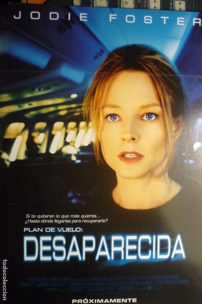 Cine: guia doble plan de vuelo desaparecida -jodie foster