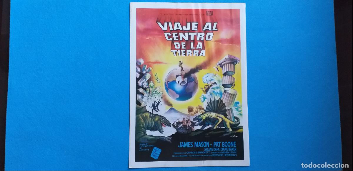 Cine: GUIA SIMPLE: VIAJE AL CENTRO DE LA TIERRA. CON: JAMES MASON - PAT BOONE