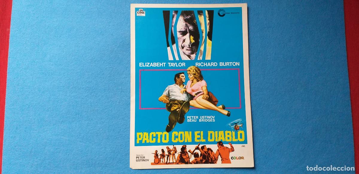 Cine: GU&Iacute;A simple: PACTO CON EL DIABLO. CON: ELIZABETH TAYLOR, RICHARD BURTON