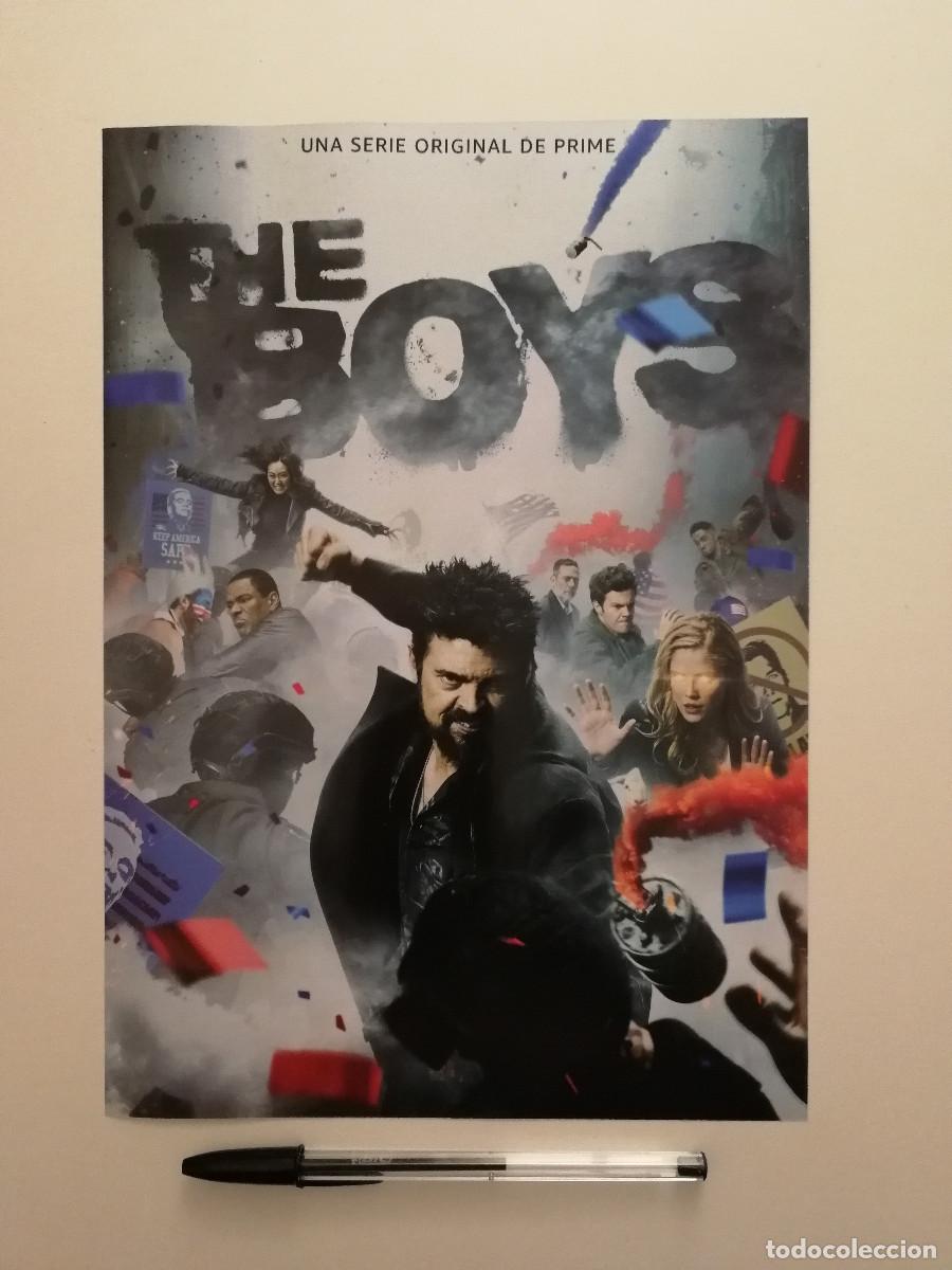 Cine: FICHA COLECCIONABLE -A4- THE BOYS - SERIE TV SUPERHEROES