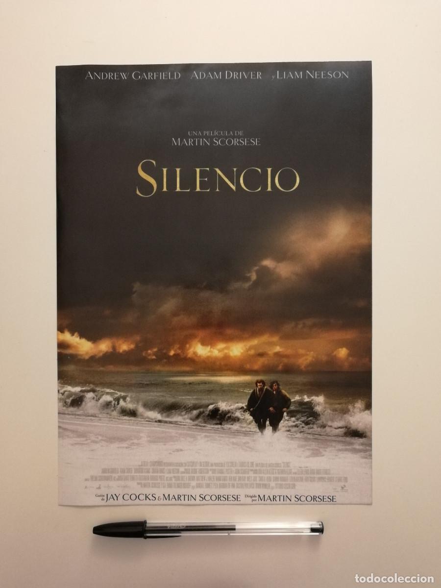 Cine: FICHA COLECCIONABLE -A4- SILENCIO - Martin Scorsese