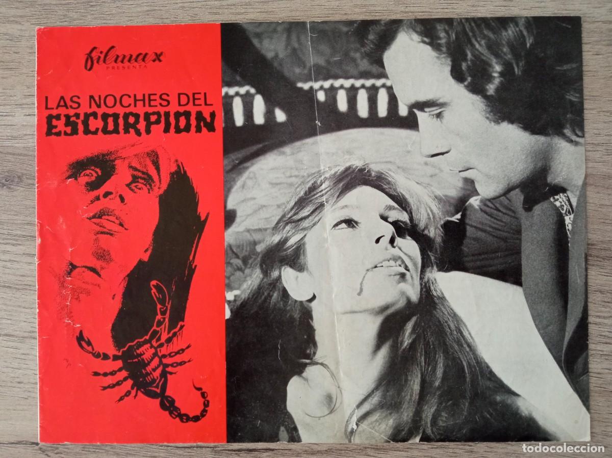 Cine: GU&Iacute;A PUBLICITARIA DE LA PEL&Iacute;CULA LAS NOCHES DEL ESCORPION, DANIELA GIORDANO. 8 PAG.