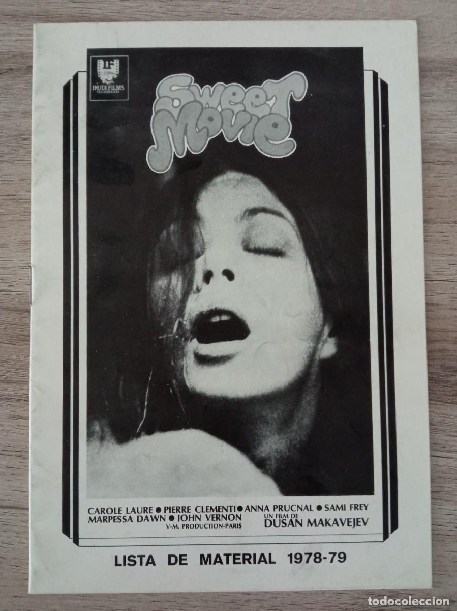 Cine: SWEET MOVIE, LISTA DE MATERIAL 1978-79 DE IRUDI FILMS