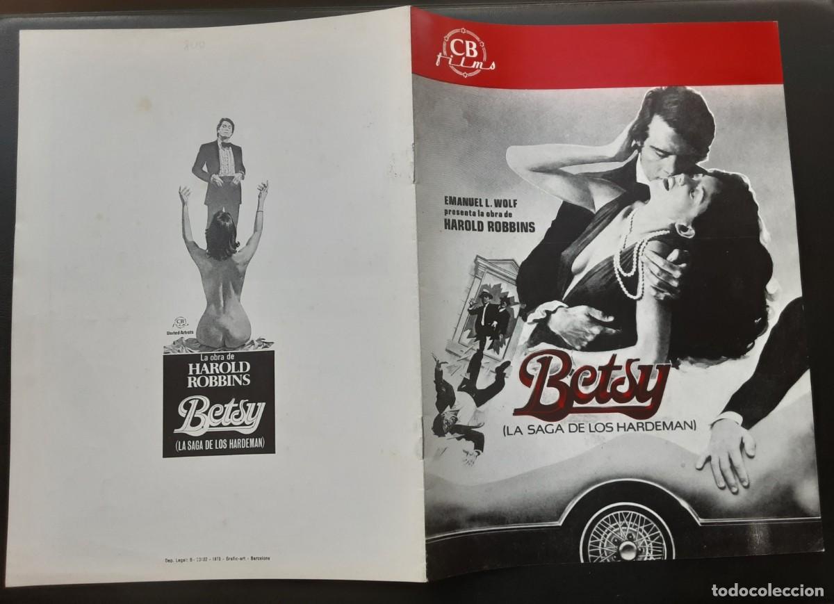 Cine: BETSY ( LA SAGA DE LOS HARDEMAN), LAURENCE OLIVIER, ROBERT DUVAL, KATHERINE ROSS.