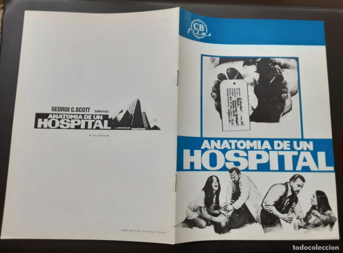Cine: ANATOM&Iacute;A DE UN HOSPITAL, GEORGE C. SCOTT, DIANA RIGG, BERNARD HUGHES.