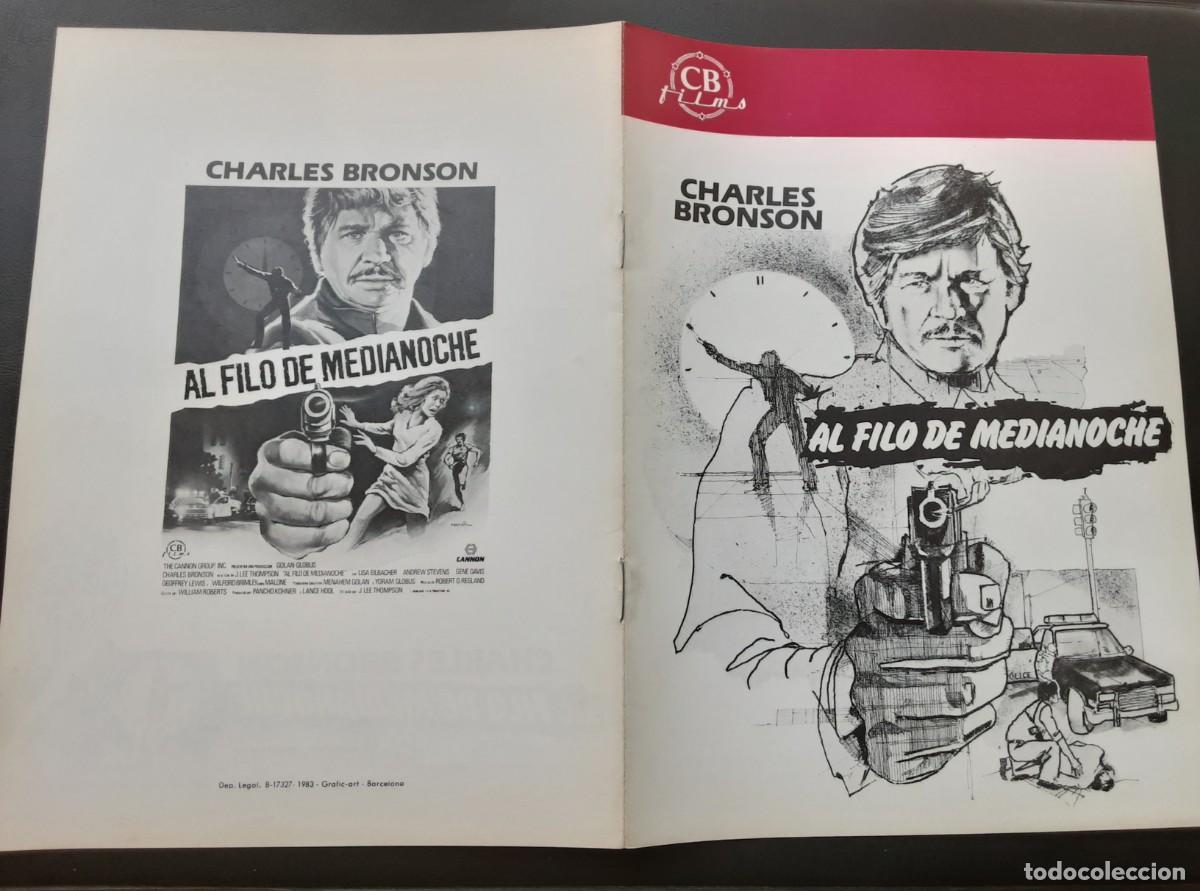 Cine: AL FILO DE MEDIANOCHE, CHARLES BRONSON, LISA EILBACHER, ANDREW STEVENS.