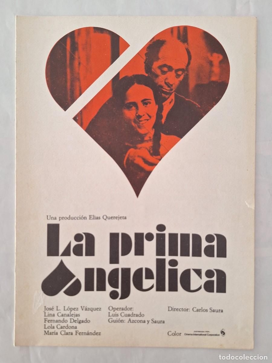 Cine: ANTIGUA GUIA PUBLICITARIA LA PRIMA ANGELICA G-1822 RV