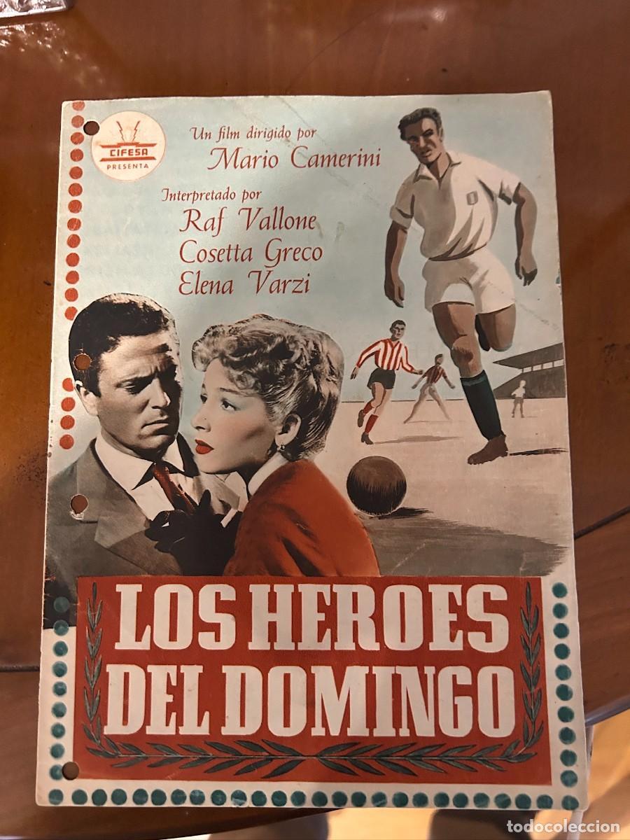 Cin&eacute;ma: LOS HEROES DEL DOMINGO GUIA PUBLICITARIA