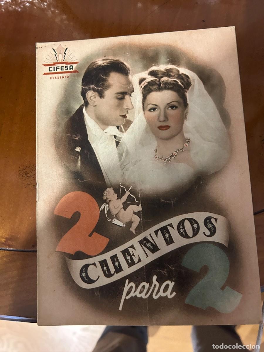 Cine: 2 CUENTOS PARA 2 GUIA PUBLICITARIA NUEVA 4 HOJAS DOBLES