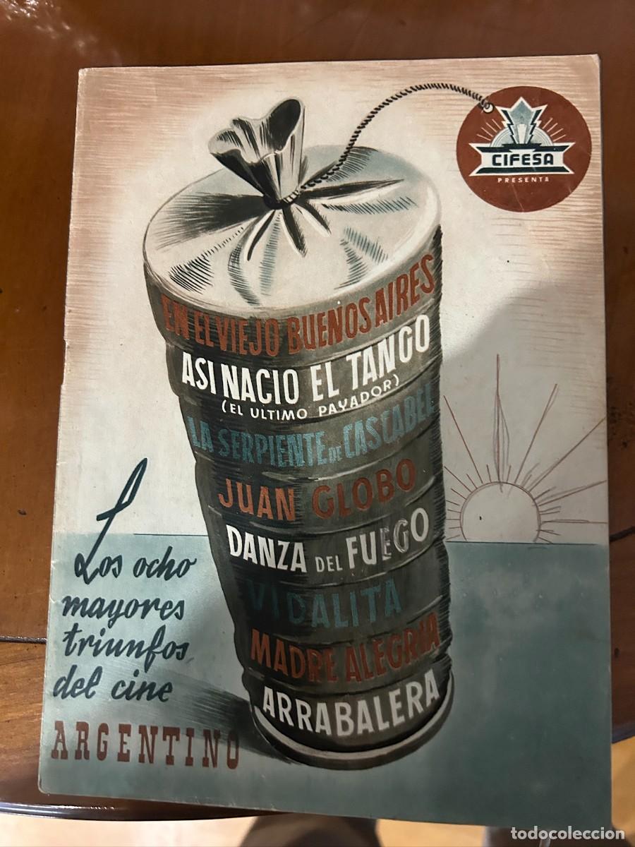Cine: LOS OCHO MEJORES TRIUNFOS DEL CINE ARGENTINO, EN EL VIEJO BUENOS AIRES-ASI NACIO EL TANGO Y OTROS NU