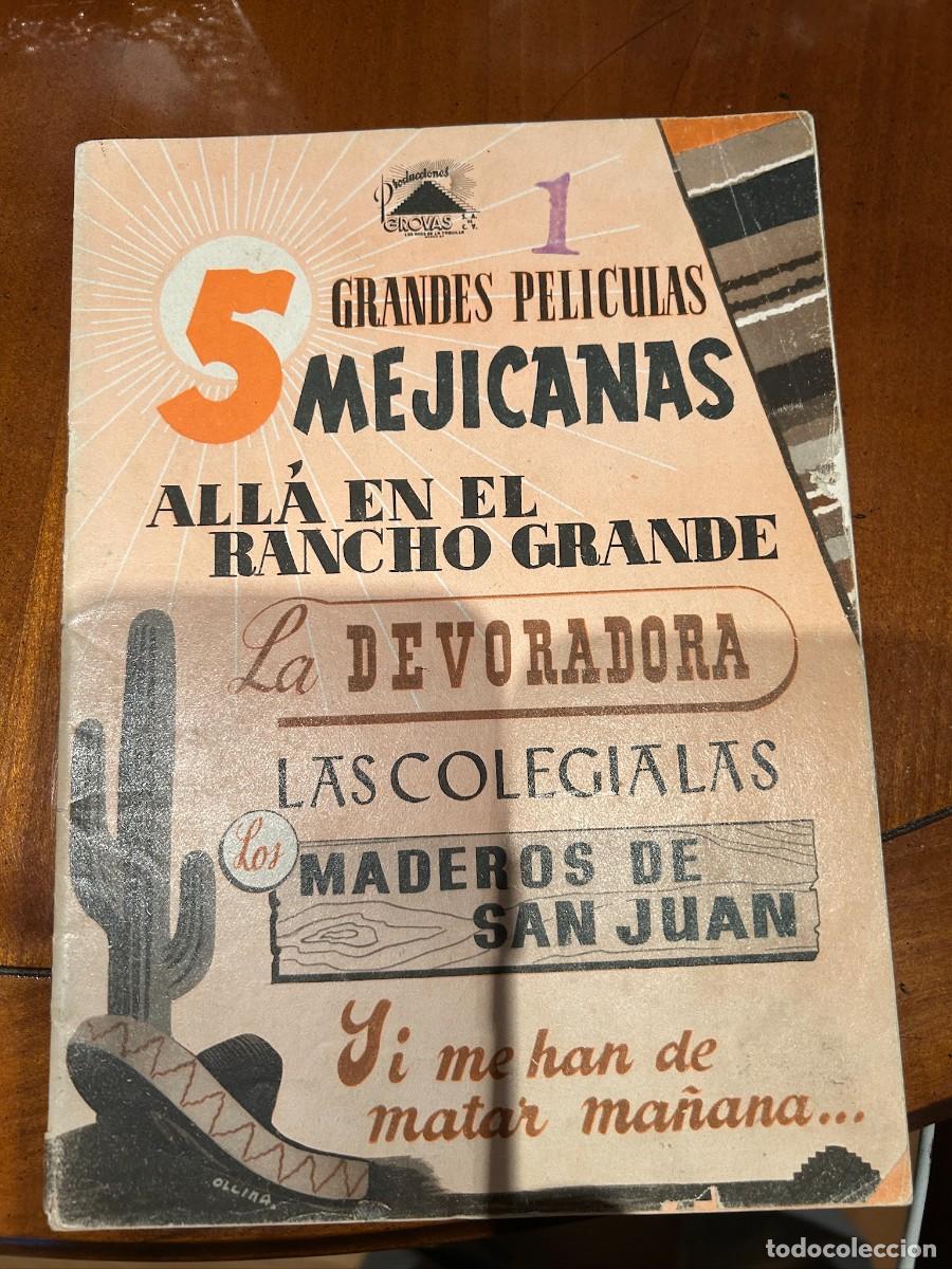 Cine: 5 GRANDES PELICULAS MEJICANAS ALLA EN EL RANCHO GRANDE-LA DEVORADORA-LAS COLEGIALAS Y OTRAS NUEVA