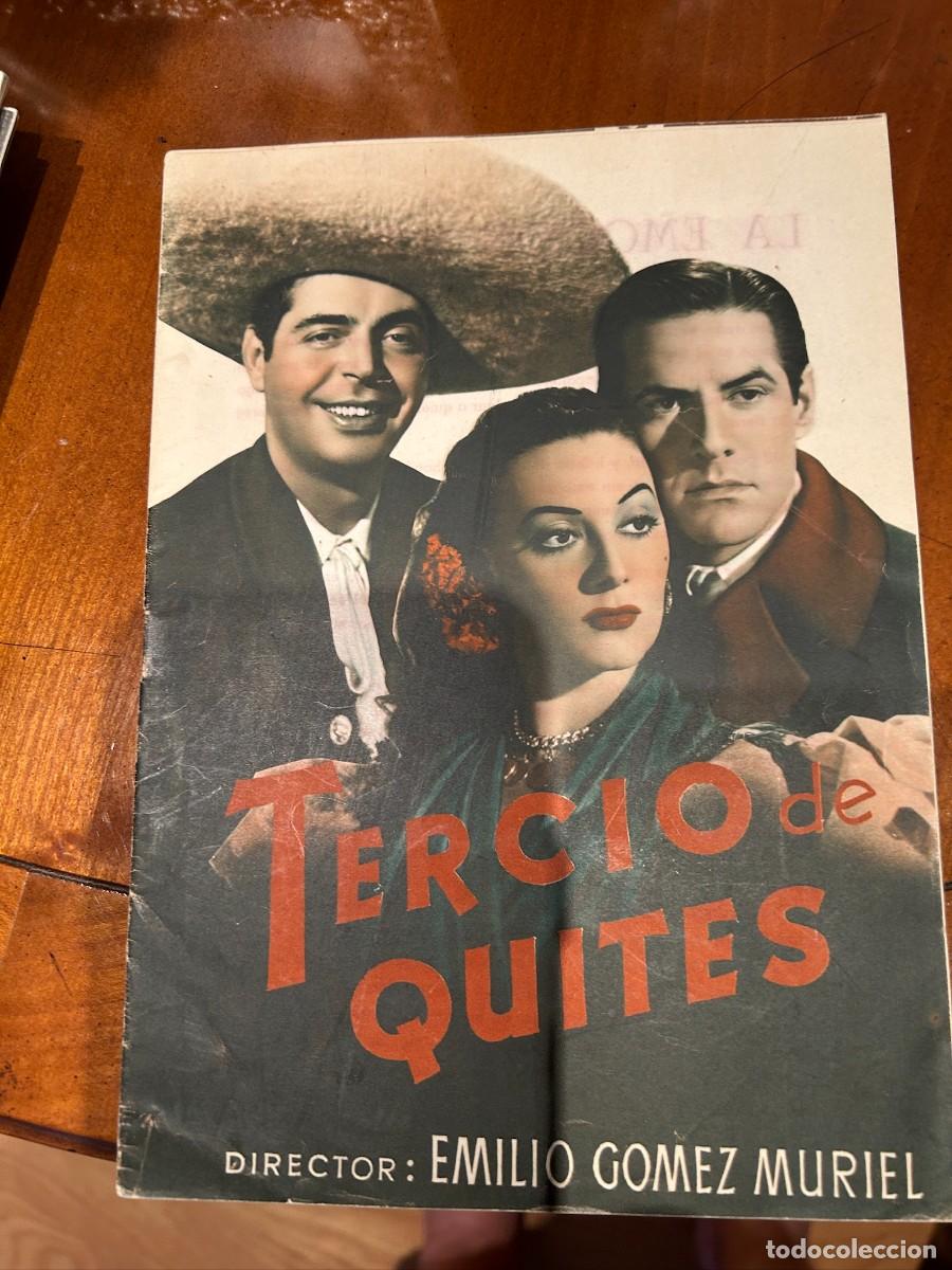Cine: TERCIO DE QUITES GUIA PUBLICITARIA 12 PAGINAS DOBLES NUEVA
