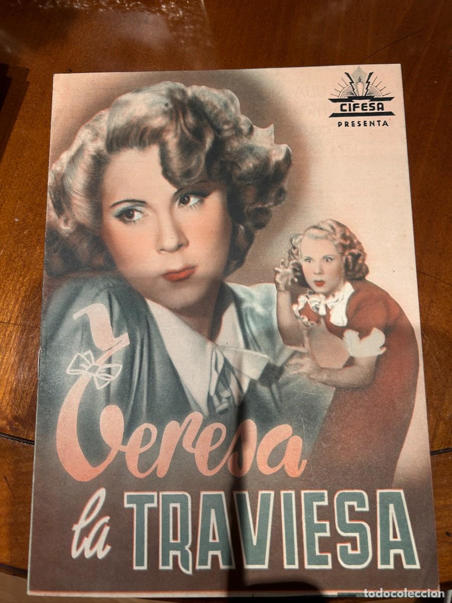 Cine: TERESA LA TRAVIESA GUIA PUBLICITARIA NUEVA 4 HOJAS DOBLES