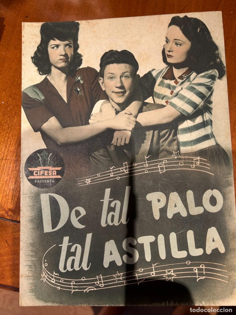 Cine: de tal palo tal astilla guia publictaria nueva 4 hojas dobles