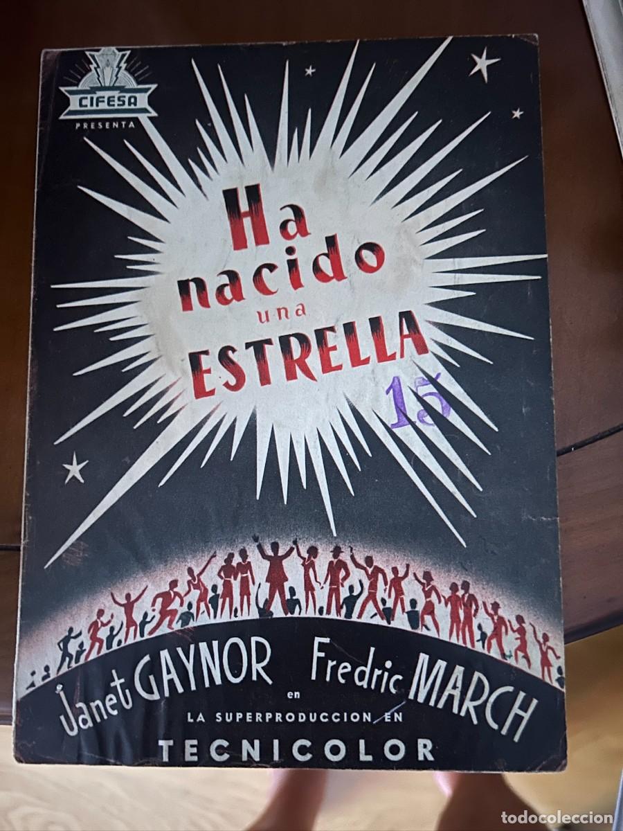 Cine: ha nacido una estrella guia publicitaria nueva 4 hojas dobles