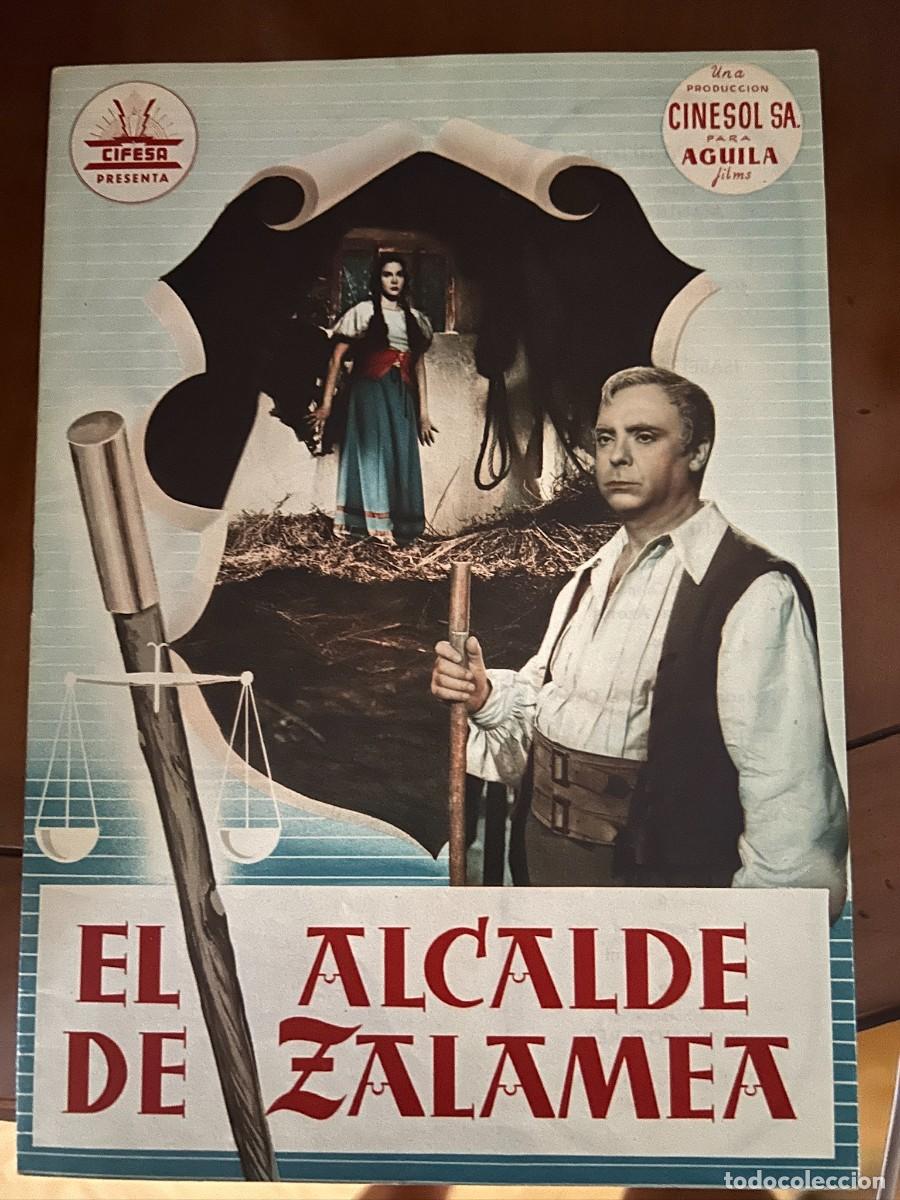 Cine: el alcalde de zalamea guia publicitaria nueva 8 hojas dobles