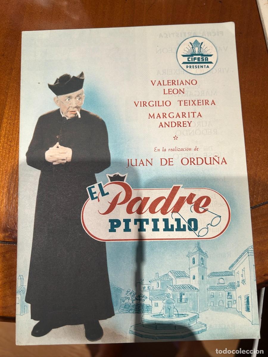 Cine: el padre pitillo guia publicitaria nueva 8 hojas dobles