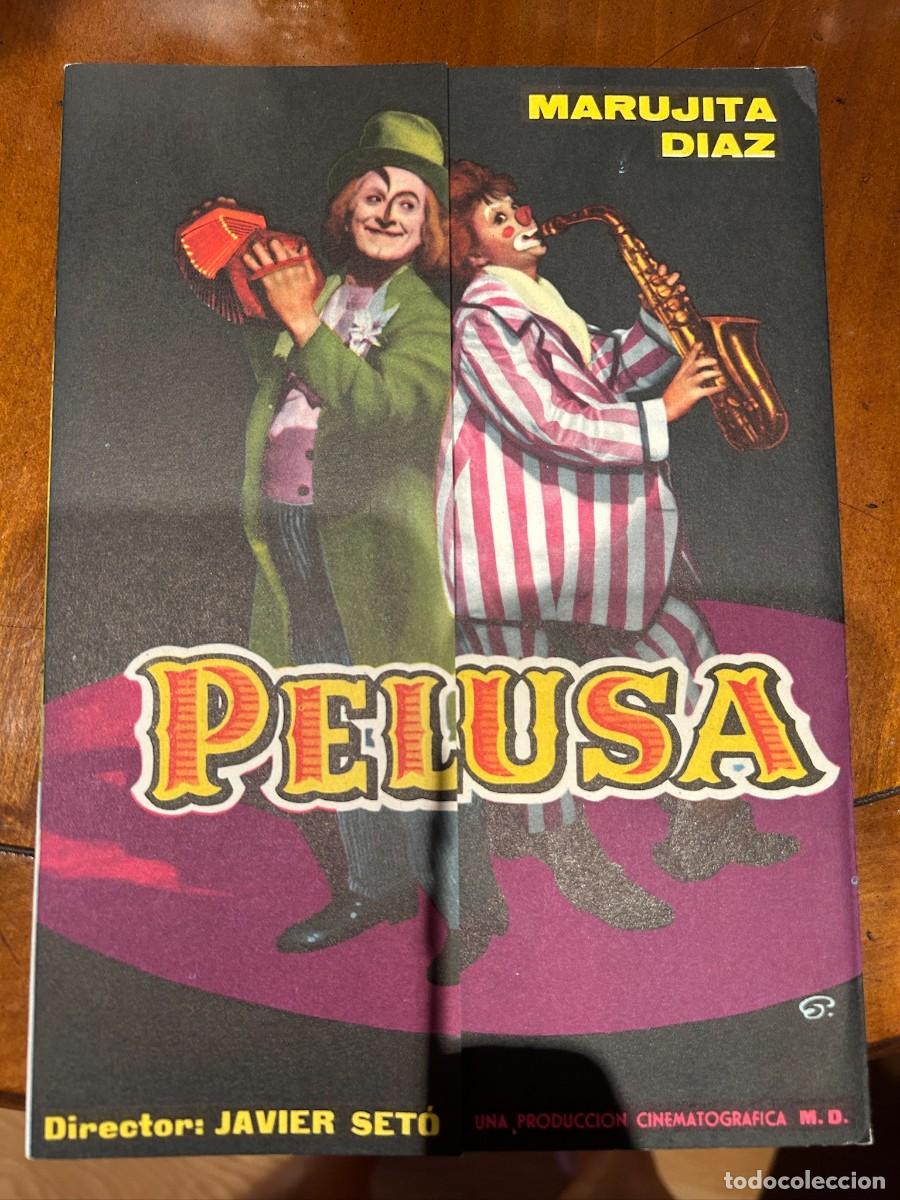 Cine: PELUSA GUIA PUBLICITARIA NUEVA DESPLEGABLE MARUJITA DIAZ