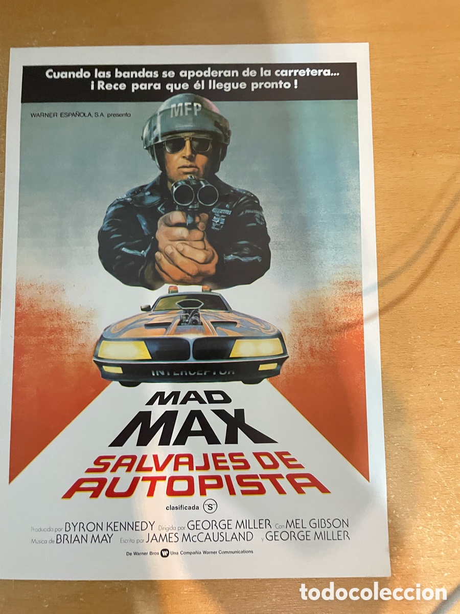 Cine: GU&Iacute;A MAD MAX SALVAJE AUTO