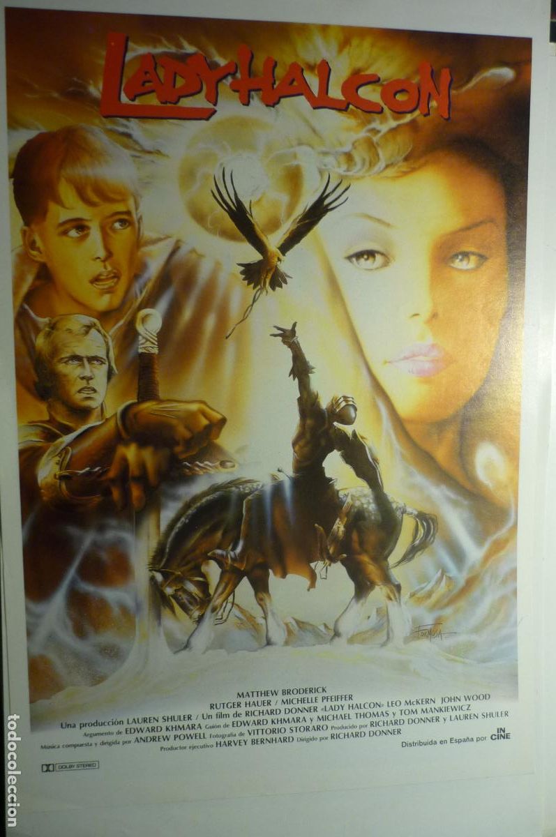 Cine: guia sencilla lady halcon rutger hauer
