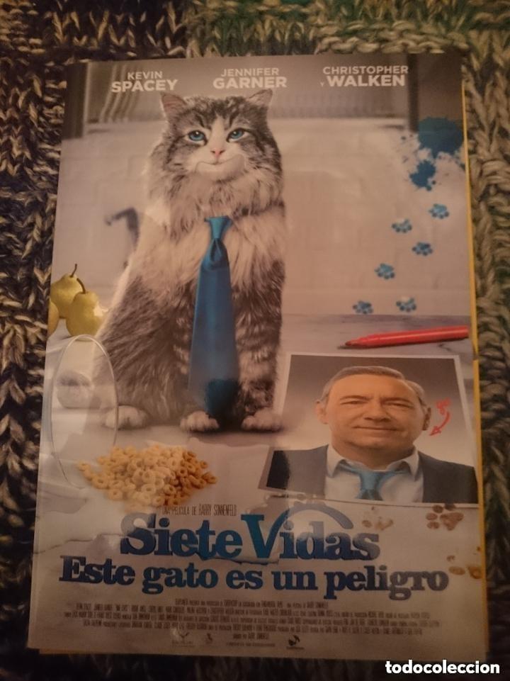 Cine: GUIA DE PELICULA - SIETE VIDAS ESTE GATO ES UN PELIGRO - con JENNIFER GARDNER