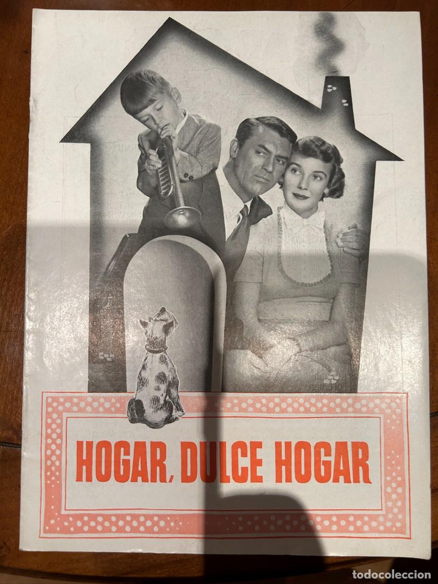 Cine: HOGAR, DULCE HOGAR GUIA PUBLICITARIA NUEVA 8 HOJAS DOBLE CARY GRANT