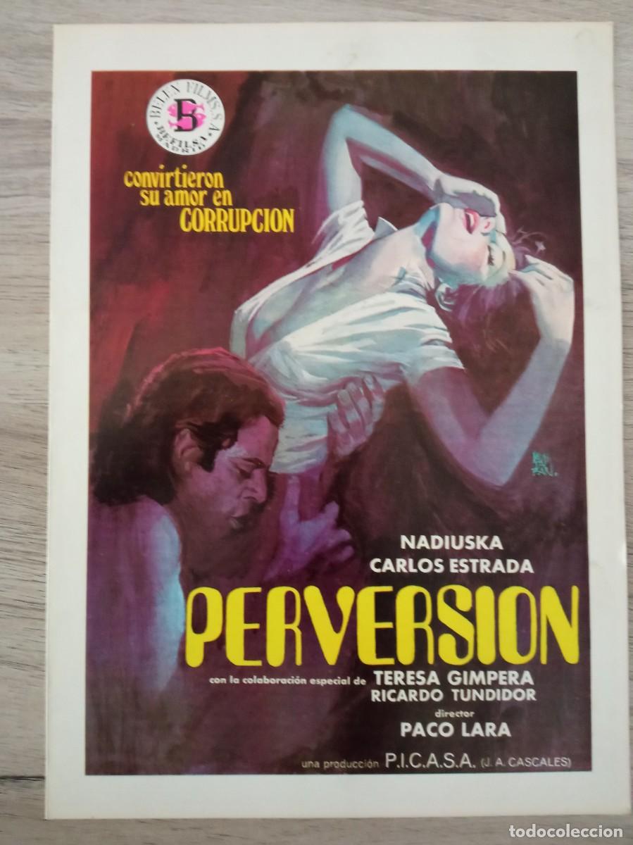 Cine: GU&Iacute;A PUBLICITARIA DE LA PEL&Iacute;CULA PERVERSI&Oacute;N, NADIUSKA