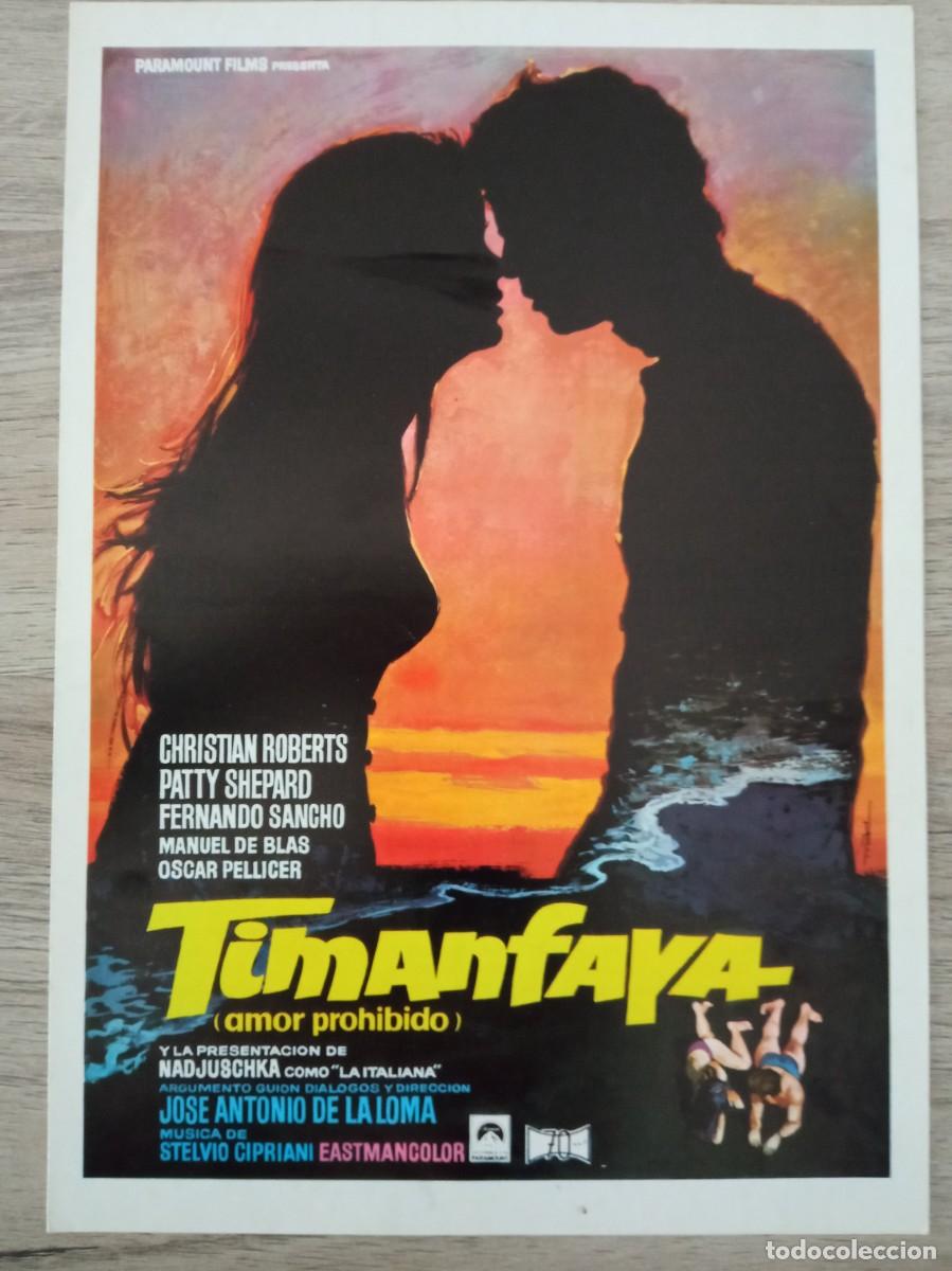 Cine: GU&Iacute;A PUBLICITARIA DE LA PEL&Iacute;CULA TIMANFAYA, PRESENTACI&Oacute;N DE NADIUSKA