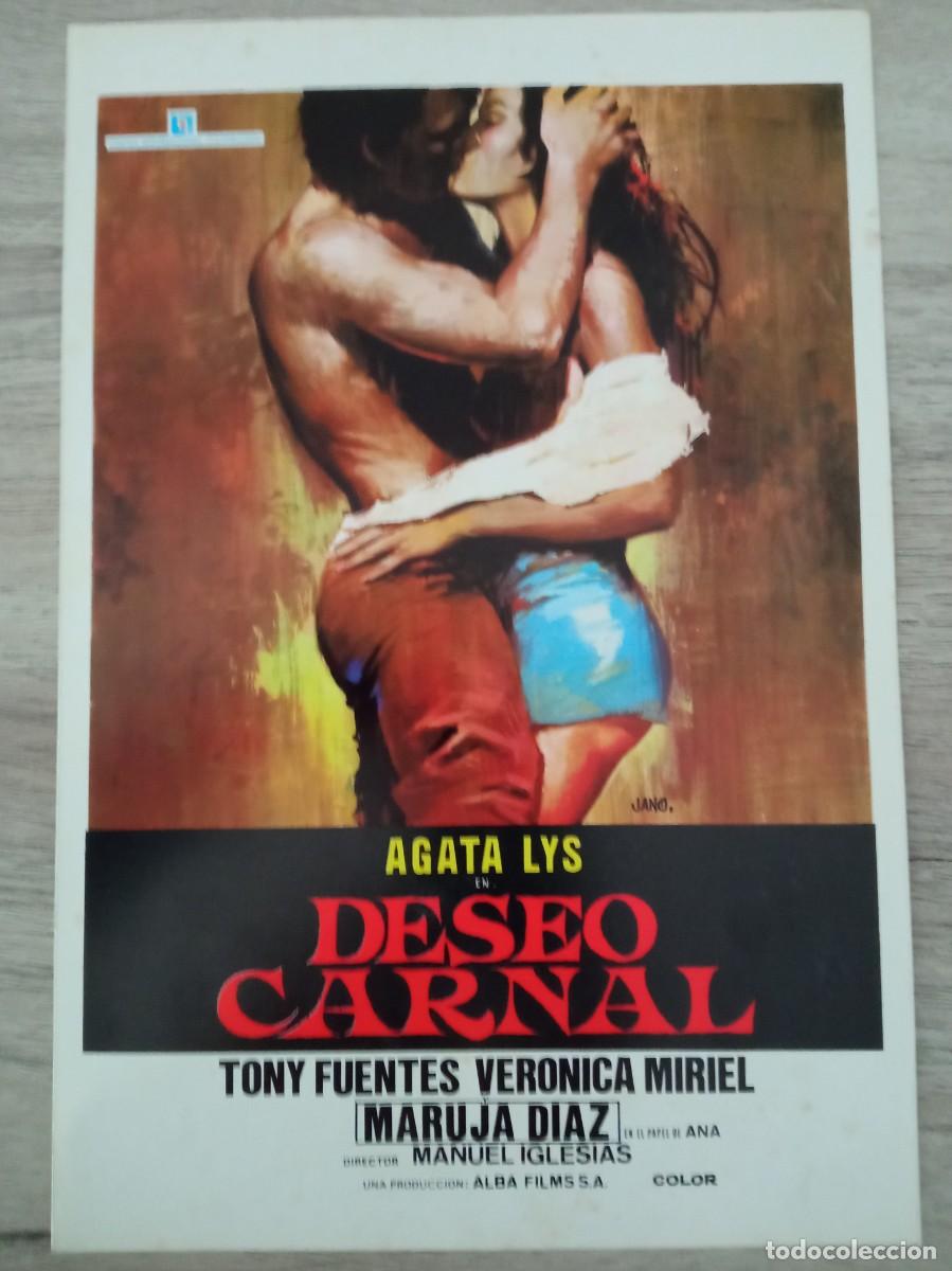 Cine: GU&Iacute;A PUBLICITARIA DE LA PEL&Iacute;CULA DESEO CARNAL, AGATA LYS