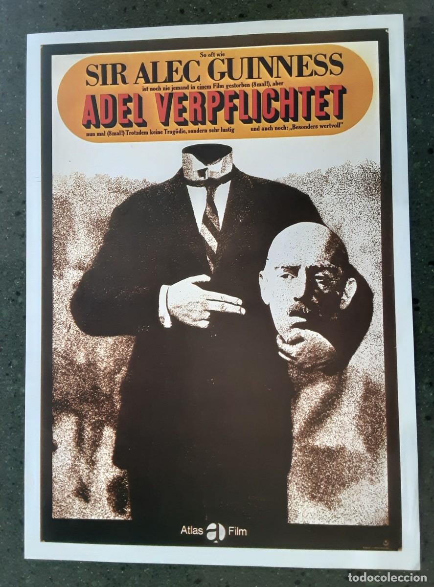 Cine: OCHO SENTENCIAS DE MUERTE( KIND HEARTS AND CORONETS), ALEC GUINNESS, DENNIS PRICE.
