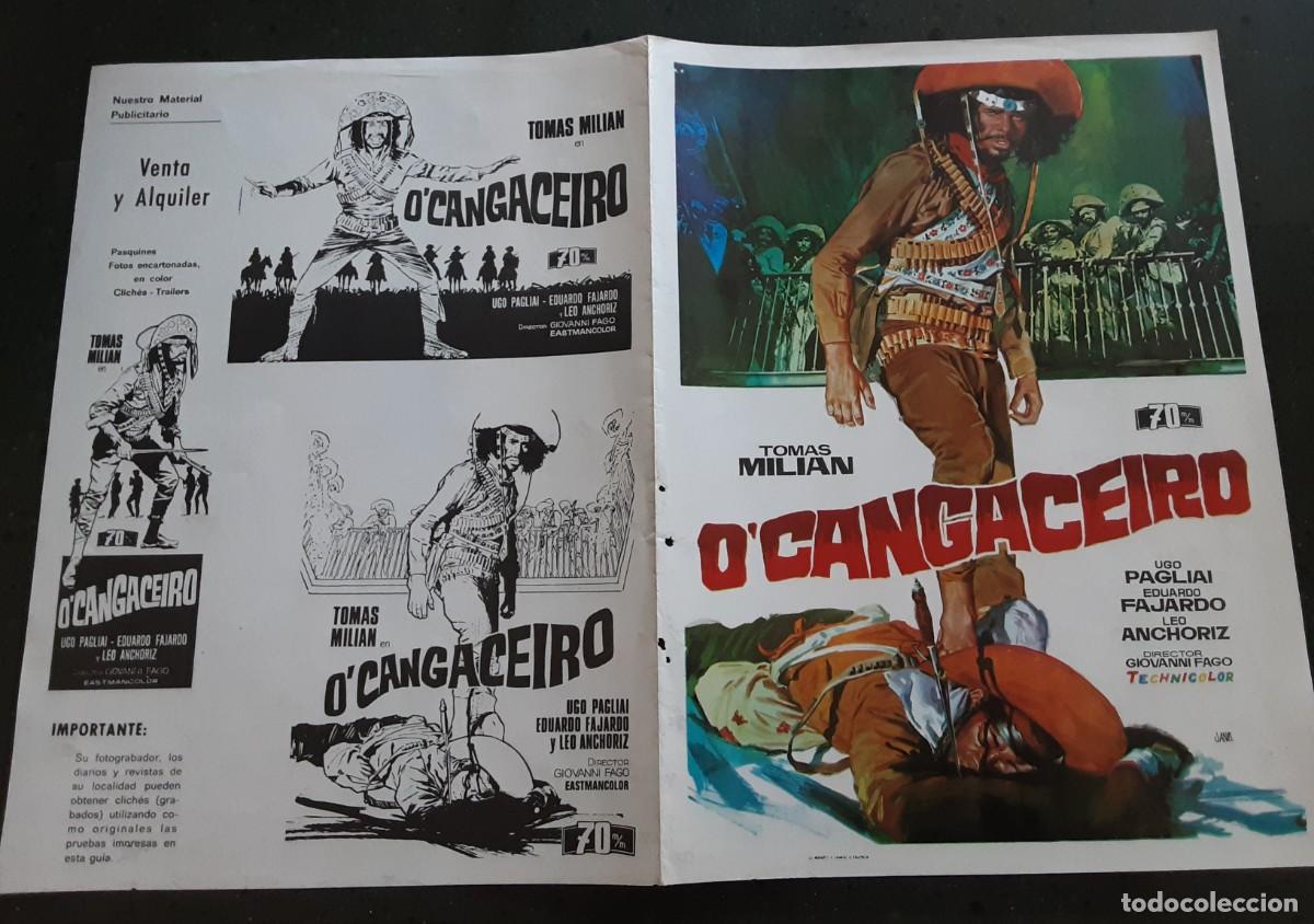 Cine: O'CANGACEIRO, TOMAS MILIAN, UGO PAGLIAI, EDUARDO FAJARDO.