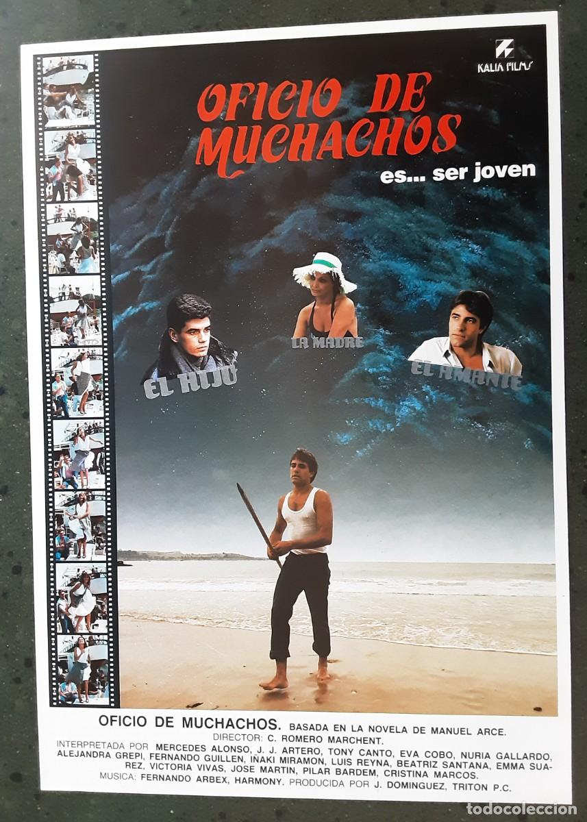 Cine: OFICIO DE MUCHACHOS, MERCEDES ALONSO, J.J. ARTERO, TONY CANTO, EVA COBO.