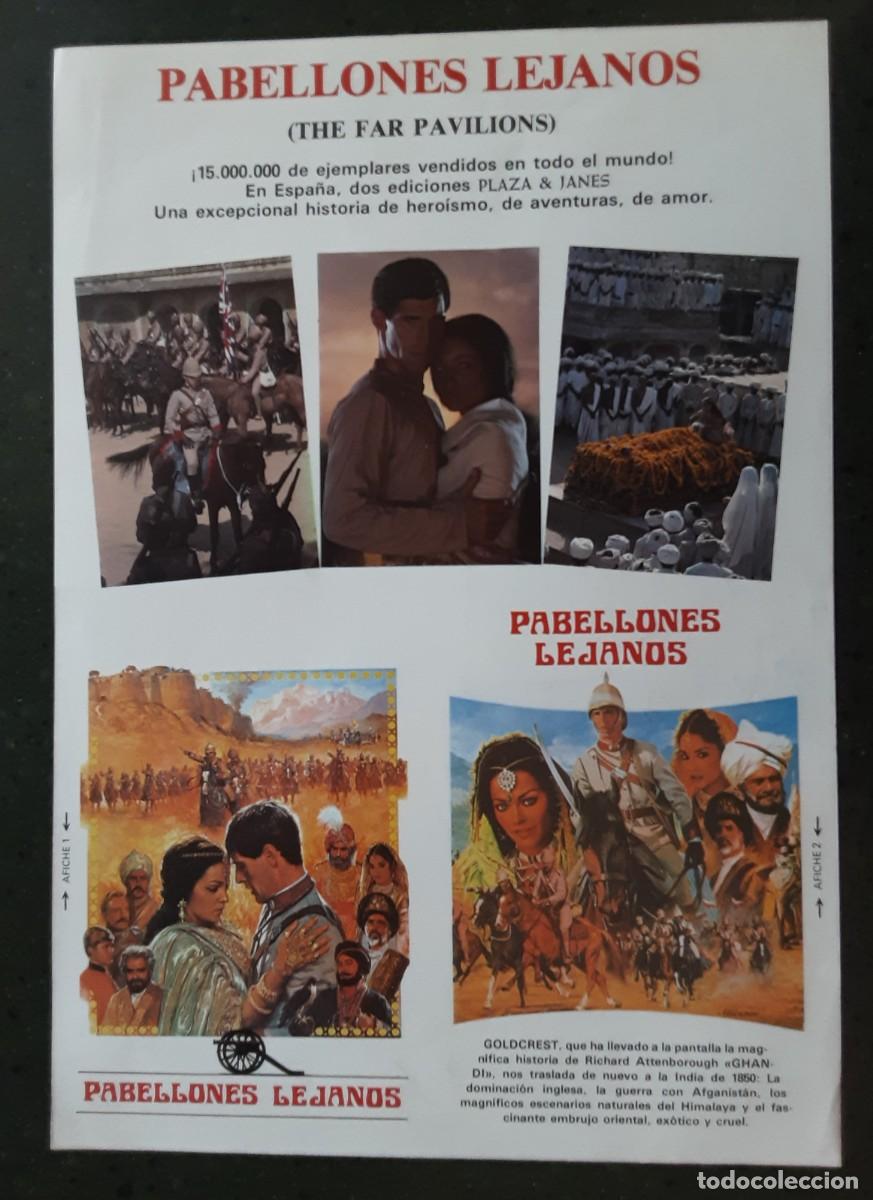 Cine: PABELLONES LEJANOS( THE FAR PAVILIONS), BEN CROSS, AMY IRVING, OMAR SHARIF.